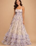 VESTIDO DE FIESTA FORMAL TALLA XS - MACYS USA