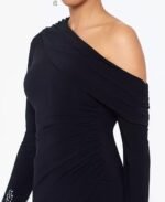 VESTIDO DE FIESTA TALLA 3XL COLOR NEGRO - Imagen 4