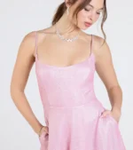 VESTIDO DE FIESTA MUJER ELEGANTE TALLA L - Imagen 3