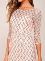 VESTIDO DE FIESTA TALLA M– MACYS MARCA LULUS- USA - Imagen 4