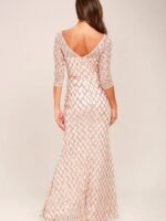 VESTIDO DE FIESTA TALLA M– MACYS MARCA LULUS- USA - Imagen 3