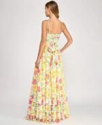 VESTIDO DE FIESTA JUVENIL TALLA M  – MACYS MARCA PEAR MOON- USA - Imagen 2