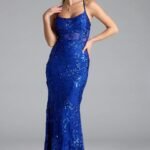 VESTIDO DE FIESTA JUVENIL TALLA S – MARCA WINDSOR- USA