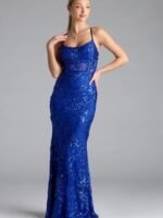 VESTIDO DE FIESTA JUVENIL TALLA S – MARCA WINDSOR- USA