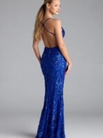 VESTIDO DE FIESTA JUVENIL TALLA S – MARCA WINDSOR- USA - Imagen 2