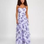 VESTIDO DE FIESTA TALLA XS/S CORSE AJUSTABLE – MACYS MARCA PEAR CULTURE -USA