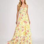 VESTIDO DE FIESTA JUVENIL TALLA M  – MACYS MARCA PEAR MOON- USA