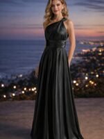 VESTIDO DE FIESTA MADRE DE NOVIOS TALLA L AZAZIE