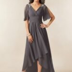 VESTIDO DE FIESTA MADRE DE NOVIOS TALLA 2XL AZAZIE