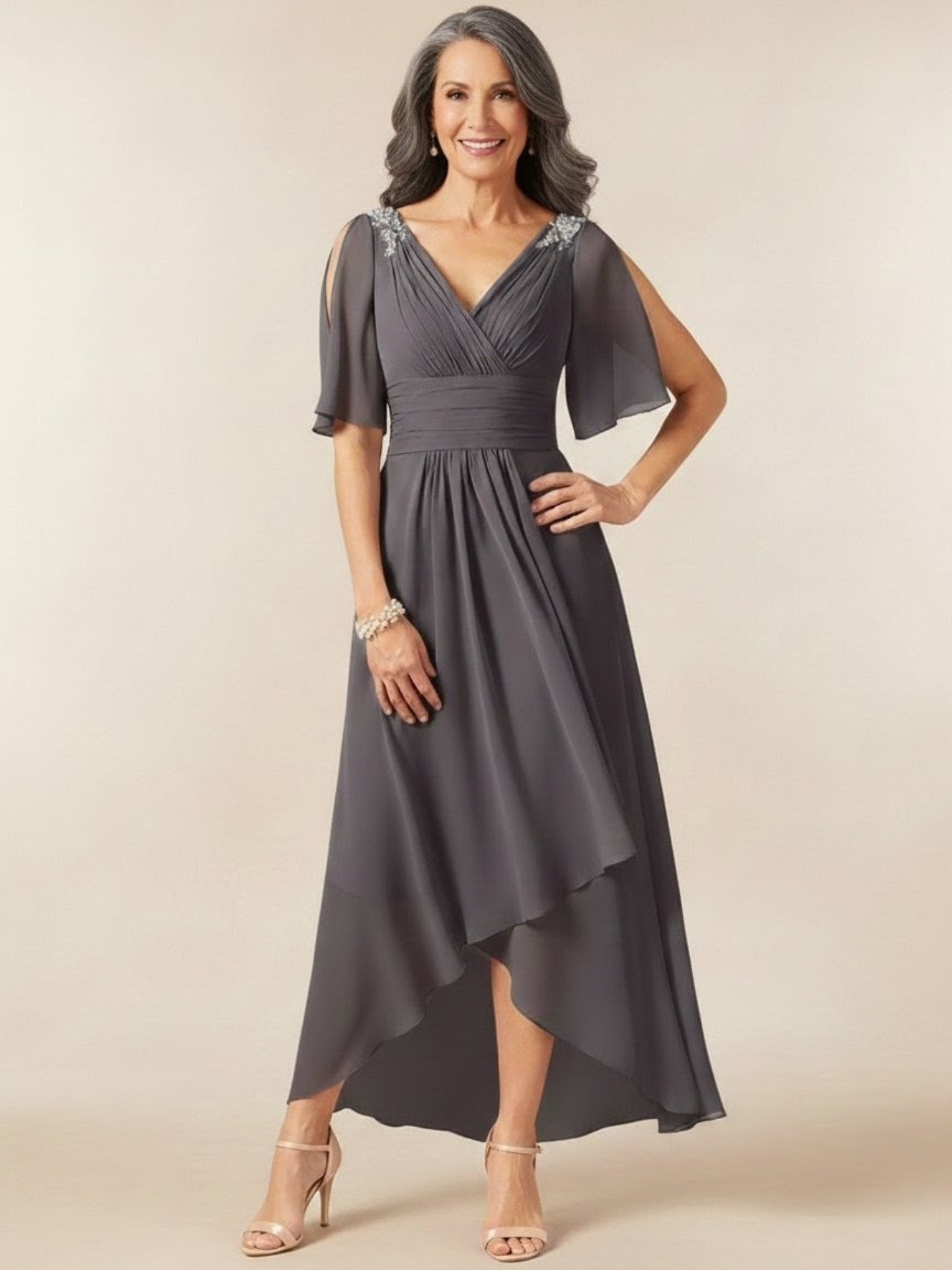 615464660_2135184247290077_5023685547523377434_n VESTIDO DE FIESTA MADRE DE NOVIOS TALLA 2XL AZAZIE - Imagen 1