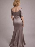 VESTIDO DE FIESTA MADRE DE NOVIOS TALLA L  – USA DAVID’S BRIDAL / OLEG CASSINI - Imagen 3