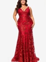 VESTIDO DE FIESTA TALLA XL ELASTICADO – MACYS BLONDIE NITES - USA