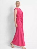 VESTIDO DE FIESTA TALLA L A XL – MACYS MARCA DONNA KARAN (DKNY)- USA - Imagen 3