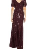 VESTIDO DE FIESTA MUJER MADRE DE NOVIOS TALLA M ELASTICADO – USA MARCA R&M Richards - Imagen 2