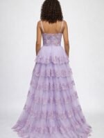 VESTIDO DE FIESTA JUVENIL TALLA XS  – MACYS MARCA B. DARLIN- USA - Imagen 3