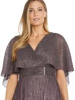 VESTIDO DE FIESTA MUJER MADRE DE NOVIOS TALLA  XL – USA MARCA R&M Richards - Imagen 3