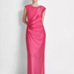 VESTIDO DE FIESTA TALLA L A XL – MACYS MARCA DONNA KARAN (DKNY)- USA
