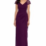 VESTIDO DE FIESTA MUJER MADRE DE NOVIOS TALLA S – USA MARCA XSCAPE - Imagen 5