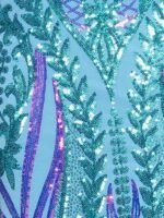 VESTIDO DE FIESTA JUVENIL TALLA M AJUSTABLE  – MACYS MARCA BLONDIE NITES- USA - Imagen 3