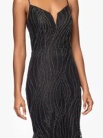 VESTIDO DE FIESTA TALLA 38/40 – MACYS MARCA BLONDIE NITES- USA - Imagen 3