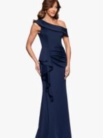 VESTIDO DE FIESTA MUJER MADRE DE NOVIOS TALLA S/M/L – USA MARCA XSCAPE - Imagen 2