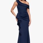 VESTIDO DE FIESTA MUJER MADRE DE NOVIOS TALLA S/M/L – USA MARCA XSCAPE