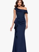 VESTIDO DE FIESTA MUJER MADRE DE NOVIOS TALLA S/M/L – USA MARCA XSCAPE - Imagen 5