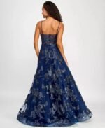 VESTIDO DE FIESTA MUJER JUVENIL TALLA XXS – USA MARCA  B DARLIN - Imagen 3