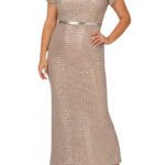 VESTIDO DE FIESTA MUJER MADRE DE NOVIOS TALLA M - USA ADRIANNA PAPELL