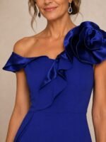 VESTIDO DE FIESTA MUJER MADRE DE NOVIOS TALLA M  – USA MARCA SHANI - Imagen 3