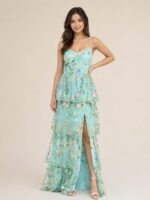 VESTIDO DE FIESTA JUVENIL TALLA XXS - L  – MACYS MARCA CITY STUDIOS- USA