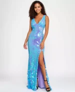 VESTIDO DE FIESTA JUVENIL TALLA XXS-XS-X-M  – MACYS MARCA CITY ESTUDIO- USA - Imagen 3