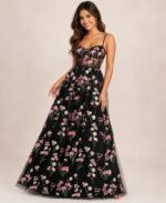 VESTIDO DE FIESTA JUVENIL TALLA M – MACYS MARCA CITY STUDIO - USA