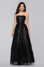 VESTIDO DE FIESTA JUVENIL TALLA XXS– MACYS MARCA  BLONDIE NITES   – USA