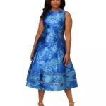 VESTIDO COCTEL MUJER TALLA 2XL – USA MARCA AIDAN MATTOX