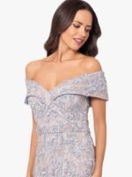 VESTIDO DE FIESTA MADRE DE NOVIOS TALLA 2XL – USA MARCA XSCAPE - Imagen 4