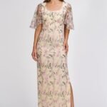 VESTIDO DE FIESTA MADRE DE NOVIOS TALLA A a 3XL – USA MARCA JS COLLECTIONS