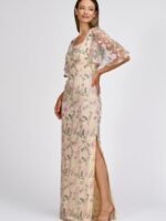 VESTIDO DE FIESTA MADRE DE NOVIOS TALLA A a 3XL – USA MARCA JS COLLECTIONS - Imagen 4