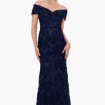 VESTIDO DE FIESTA MUJER MADRE DE NOVIOS TALLA S ELASTICADO – USA MARCA XSCAPE