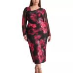 VESTIDO COCTEL MUJER TALLA 2XL – USA MARCA DONNA KARAN NEW YORK