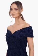VESTIDO DE FIESTA MUJER MADRE DE NOVIOS TALLA S ELASTICADO – USA MARCA XSCAPE - Imagen 3