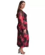 VESTIDO COCTEL MUJER TALLA 2XL – USA MARCA DONNA KARAN NEW YORK - Imagen 2