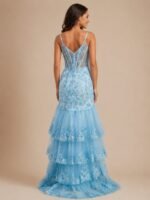 VESTIDO DE FIESTA JUVENIL TALLA XXS - XS  – MACYS MARCA SAY YES- USA - Imagen 3