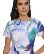 VESTIDO COCTEL MUJER TALLA XS - XL – MACYS - MARCA CALVIN KLEIN - USA - Imagen 4