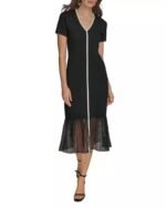 VESTIDO COCTEL MUJER TALLA S a M – MACYS - MARCA DONNA KARAN NEW YORK - USA - Imagen 6