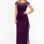 VESTIDO DE FIESTA MADRE DE NOVIOS TALLA L - XL – MARCA XSCAPE – USA