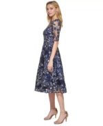 VESTIDO COCTEL SEMI FORMAL TALLA 38/40  – USA MARCA ELIZA J - Imagen 2