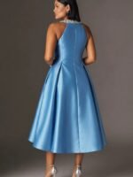 VESTIDO DE FIESTA TALLA M – MACYS MARCA ADRIANA PAPELL – USA - Imagen 2