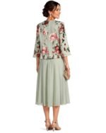 VESTIDO DE FIESTA MADRE DE NOVIOS 2 PIEZAS TALLA 38 – MARCA JESSICA HOWARD – USA - Imagen 3
