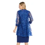 VESTIDO DE FIESTA MADRE DE NOVIOS TALLA M a L – USA MARCA R&M RICHARDS - Imagen 3